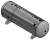 Samuel 660-Gallon Horizontal Air Receiver Tank | 150 PSI | ASME Certified | A10352