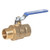 Brass Ball Valve 1/2" NPT, Male to Female, MBB-50, Full Port 