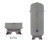 Manchester Tank 60-Gallon Vertical Air Receiver Tank, 200 PSI, 302410