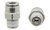 PneumaticPlus PN11 Series Metal Push to Connect Air Fitting - Taper Straight Male (PN11-1/4-1/8)