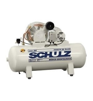 Schulz Oil-Less Air Compressor – 5 HP, 60 Gallon Horizontal (Model