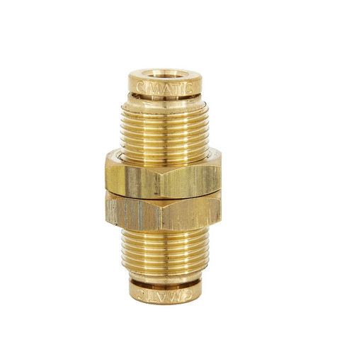 1/8'' 1/4'' Bulkhead Union Push Fit Air Connectors China Manufacturers Suppliers Factory Exporter