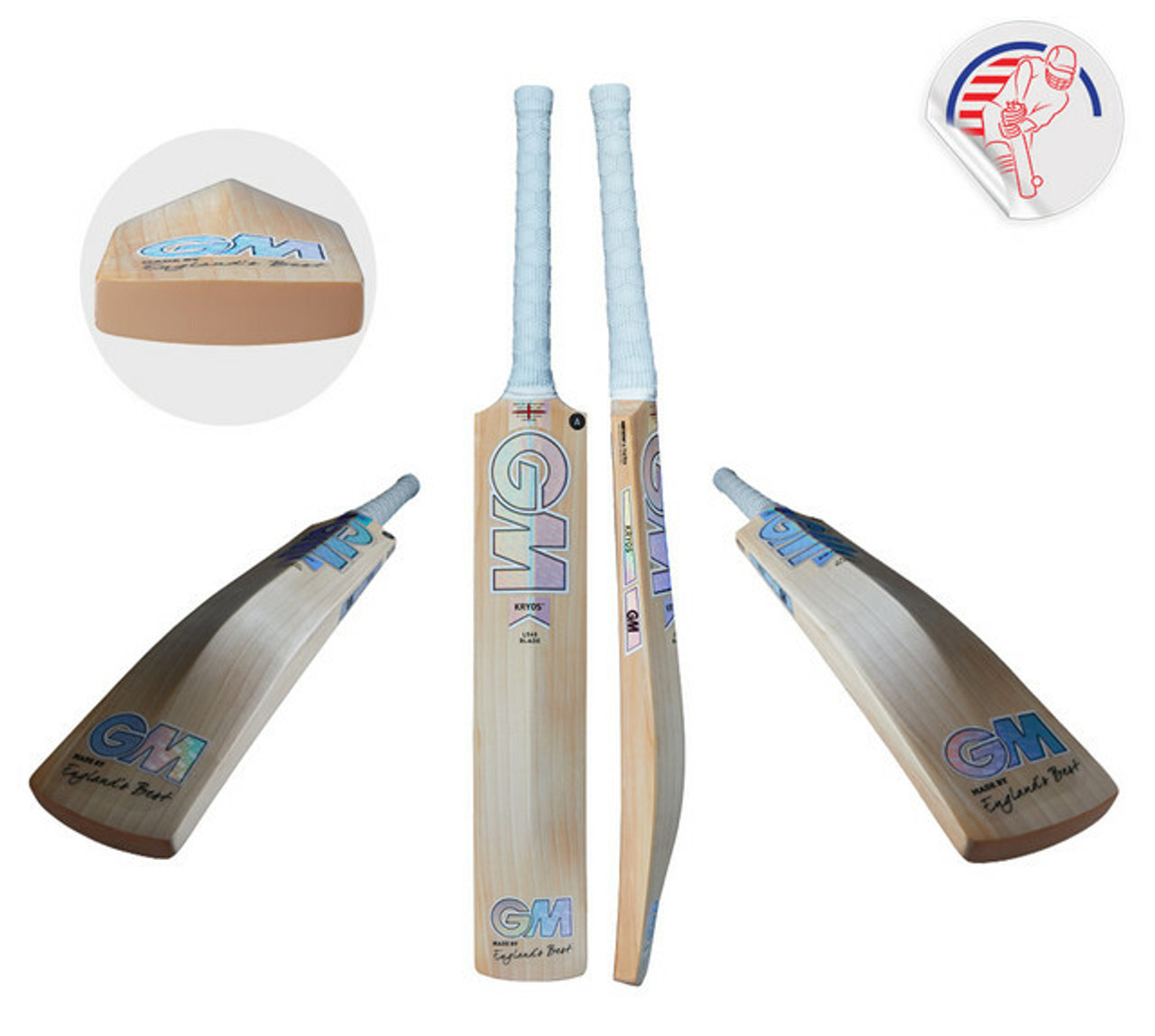 GM KRYOS Cricket Bats 2024