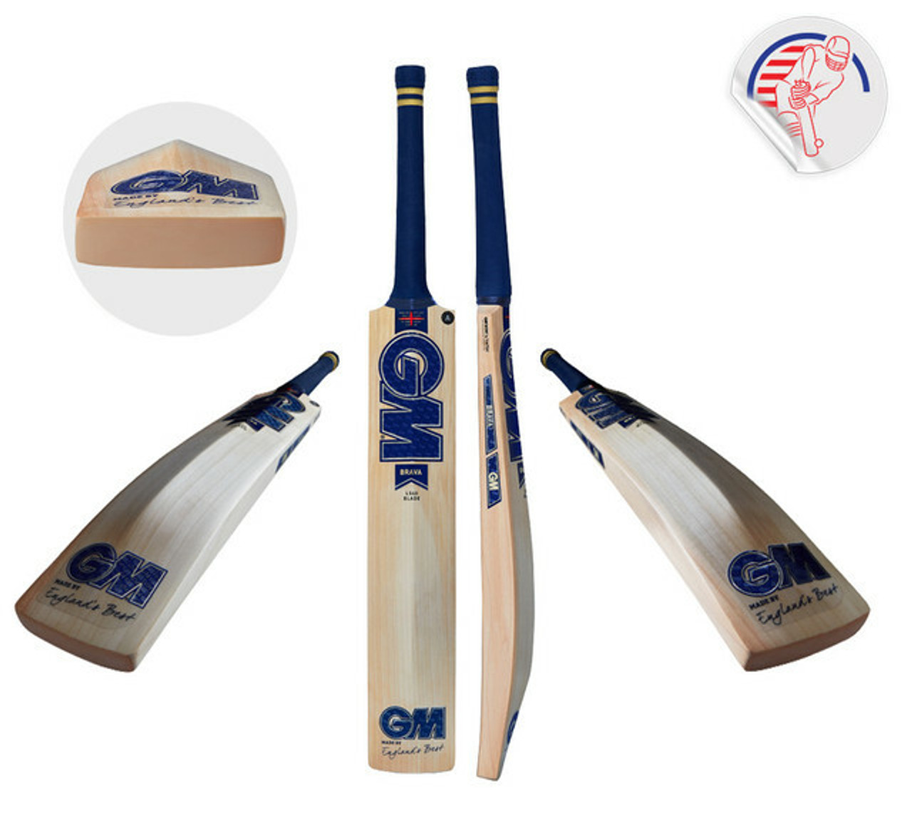 GM BRAVA Cricket Bats 2024