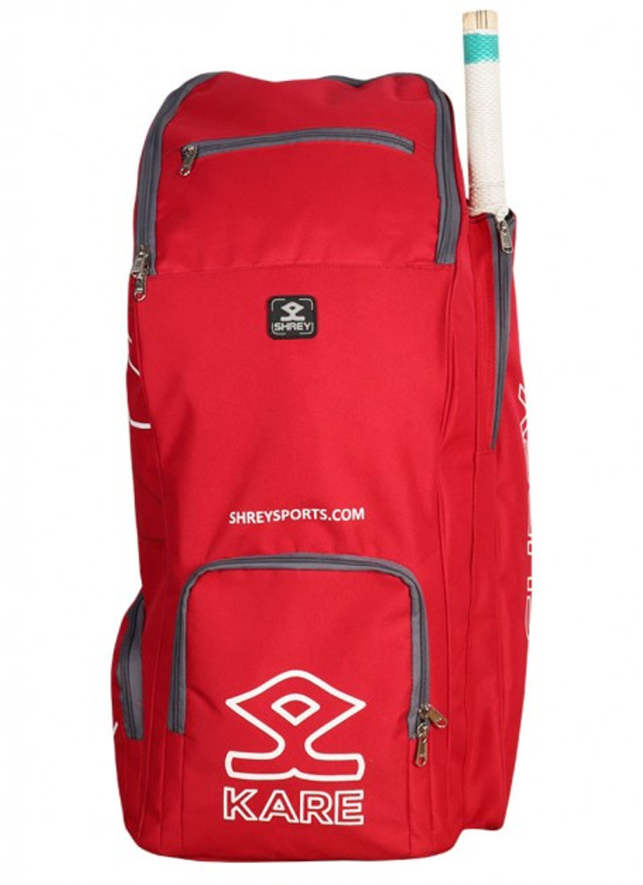 Buy Shrey Kare Duffle RED Bag