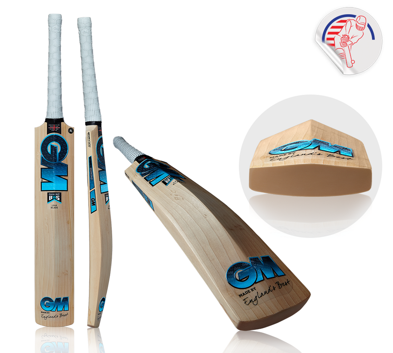 nitrógeno sistemático Ciudadanía Shop GM Diamond 606 Cricket Bat 2022 - Cricket Store Online