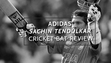 Adidas Sachin Tendulkar cricket bat review  