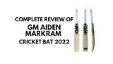 GM Aiden Markram Original Player Cricket Bat - Review by CSO