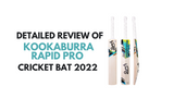 Kookaburra Rapid Pro Cricket Bat 2022- Review