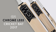 GM Chrome L555 Cricket Bat 2017