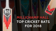 Millichamp & Hall Top Cricket Bats for 2018