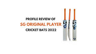 SG Original Player Cricket Bats 2022 - Complete Profile Review