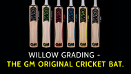 Willow Grading - The GM Original cricket bat.