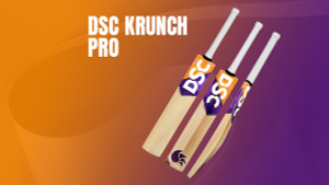 Unveiling the Power: A Cricketer's Guide to the New DSC KRUNCH 2024 Bats