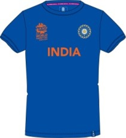 ICC Mens India Crew Neck - Poly TWC 11 (T20 - 2016 - Indian Sizes)