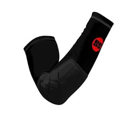 SS Elbow Sleeves Embossed (Black)-