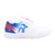 Kookaburra KC 1.0 Rubber Shoes - White/Blue/Red 2024
