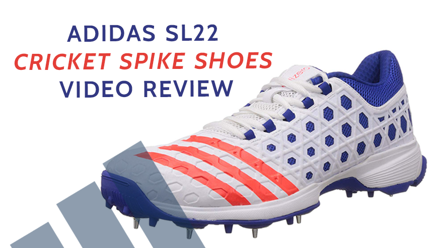 Adidas SL22 Cricket Spike Shoes Video 