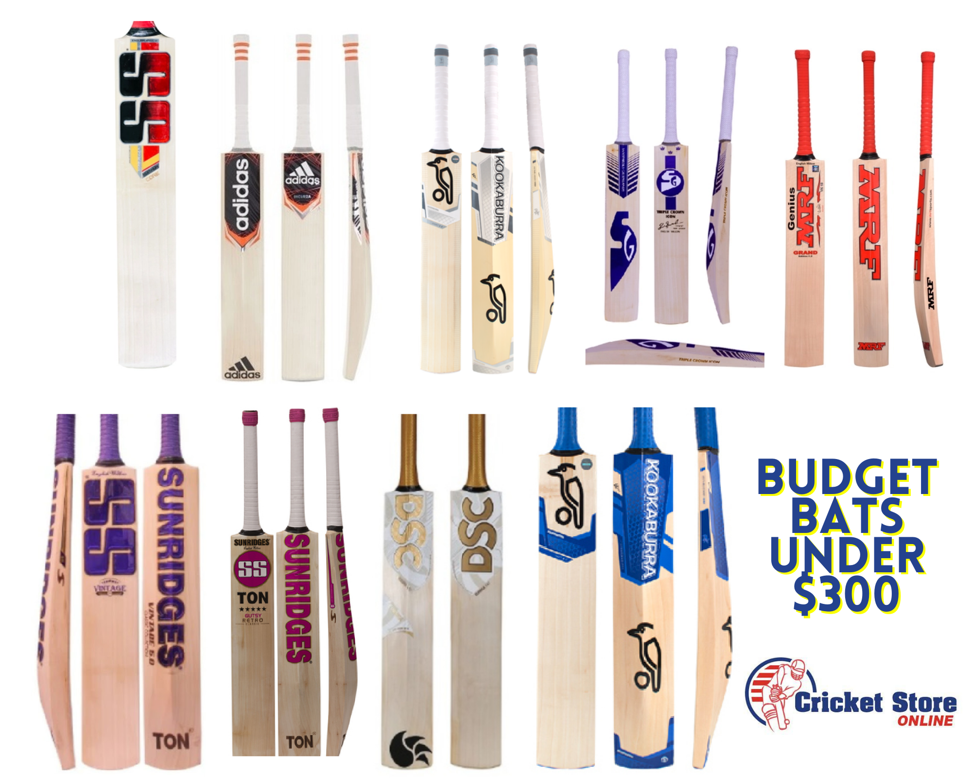 Best Budget Cricket Bats under $300 | Cricket Store Online - Cricket ...