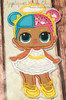 LOL Doll Sugar Applique Embroidery Design