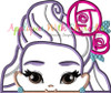 Sunny Day Girls Blaire Peeker Applique Design