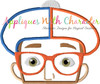 Blippi Peeker Applique Embroidery Design