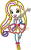 Sunny Day Girl Applique Embroidery Design