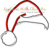 Santa Hat Applique Design