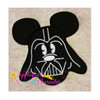 Mr Mouse Darth Vader Applique Design