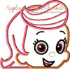 Bubble Guppies Molly Peeker Applique Design