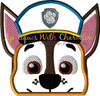 Paw Chasie Patrol Pup Peeker Applique Design