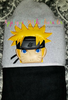 Ninja Warrior Peeker Applique Embroidery Design
