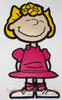 Peanuts Sally Applique Embroidery Design