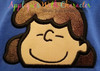Peanuts Lucy Peeker Applique Embroidery Design