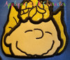 Peanuts Sally Peeker Applique Embroidery Design