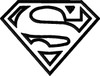 Superman Emblem Applique Embroidery Design