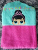 Fancy Doll Peeker Applique Design