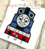 Thomas the Train Applique Embroidery Design