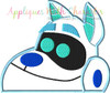 Puppy Dog Pals Arf Peeker Applique Design