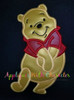 Honey Bear Hands in Front Applique Design