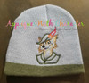 Robin Hood Bust Applique Embroidery Design