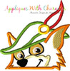 Robin Hood Peeker Applique Embroidery Design