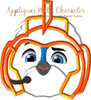 Top Wing Pilot Applique Embroidery Design Set