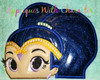 Shine Genie Peeker Applique Embroidery Design