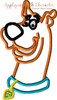 Scooby Doo Bust Applique Embroidery Design