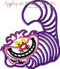 Alice Cheshire Cat Applique Embroidery Design