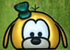 Goofy Tsum Peeker Applique Embroidery Design