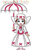 Mary Poppins Full Body Applique Embroidery Design