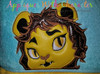 Wizard of Ozz Lion Peeker Applique Design