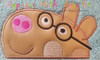 Pepper Pig Pedro Pony Peeker Applique Design